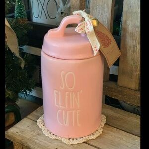Rae Dunn So Elfin’ Cute 💗 Mini Canister Candle